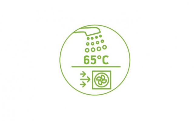 65 °C  DHW