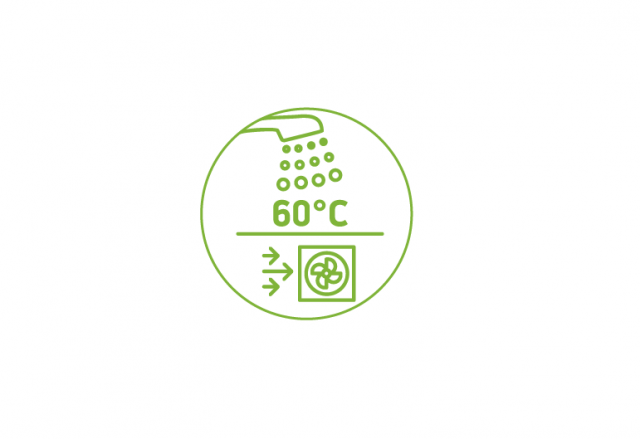 60 °C-os meleg víz